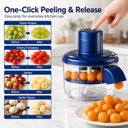 LUMAA Automatic Electric Fruit & Vegetable Peeler One Touch Quick Peeling Machine